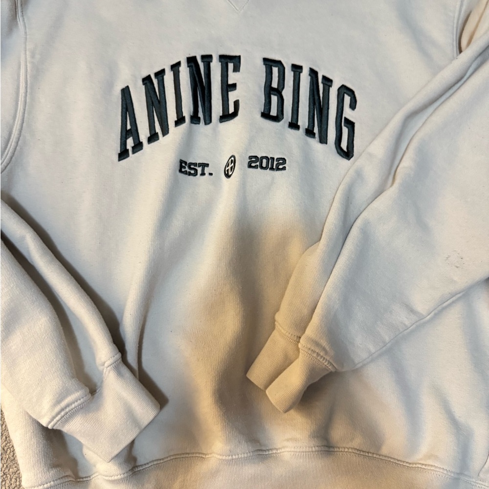 Anine Bing - Ramona Sweatshirt University in Stone
